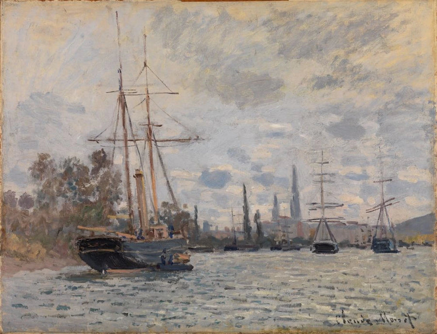 Seinen i Rouen W268 - Claude Monet