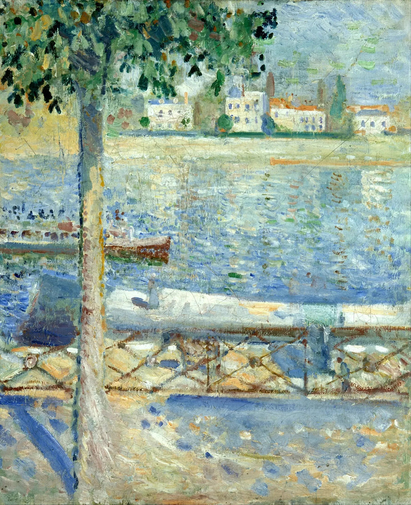 Seinen ved Saint-Cloud - Edvard Munch