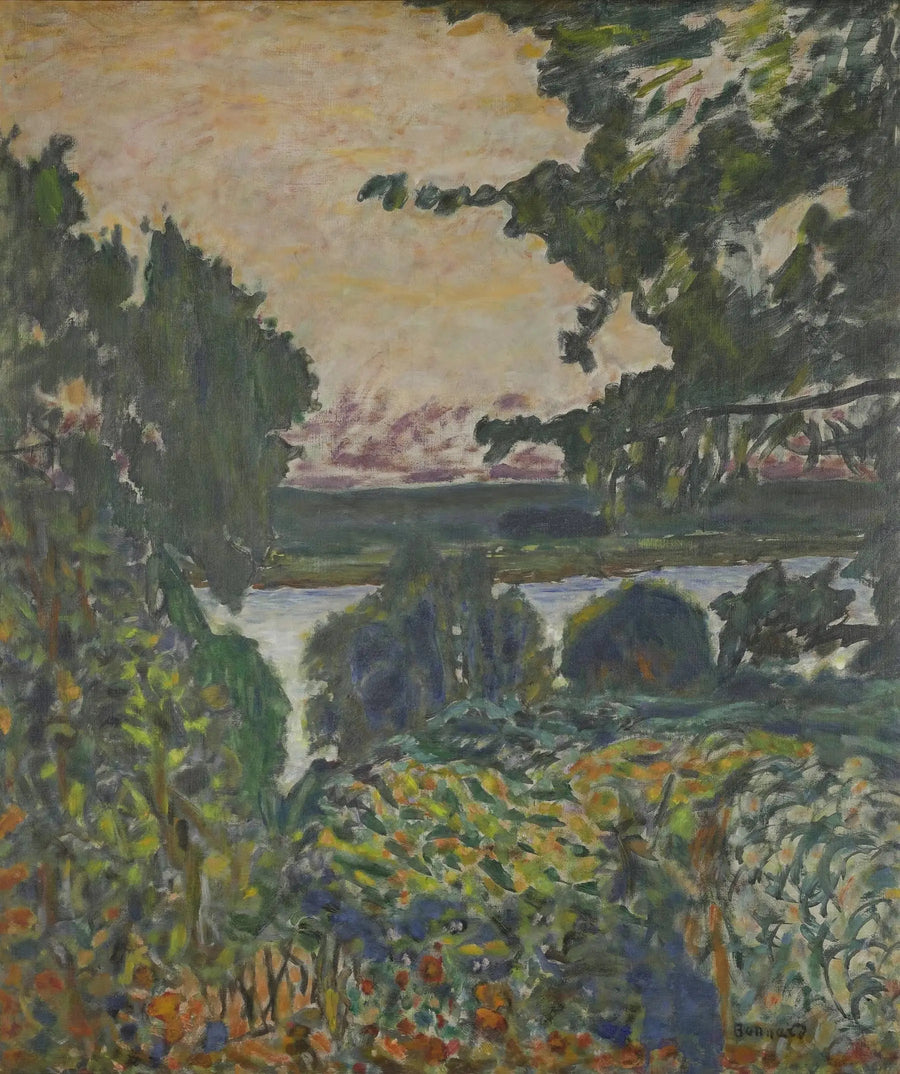 Seinen ved Vernon - Pierre Bonnard