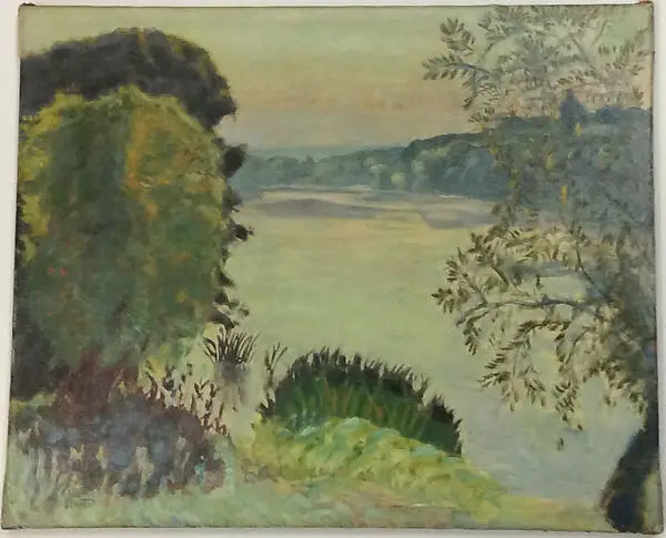 Seinen ved Vernon - Pierre Bonnard