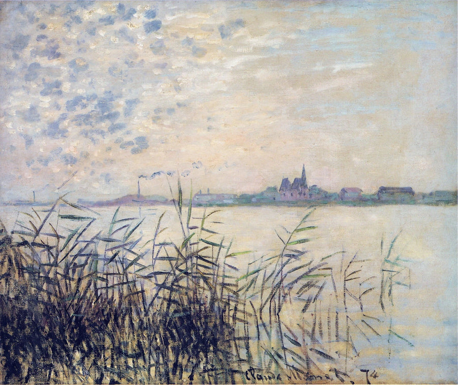 Seinen nær Argenteuil W327 - Claude Monet