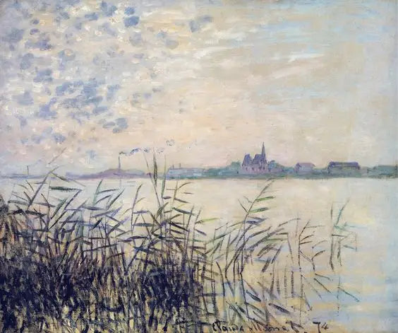 Seinen nær Argenteuil - Claude Monet