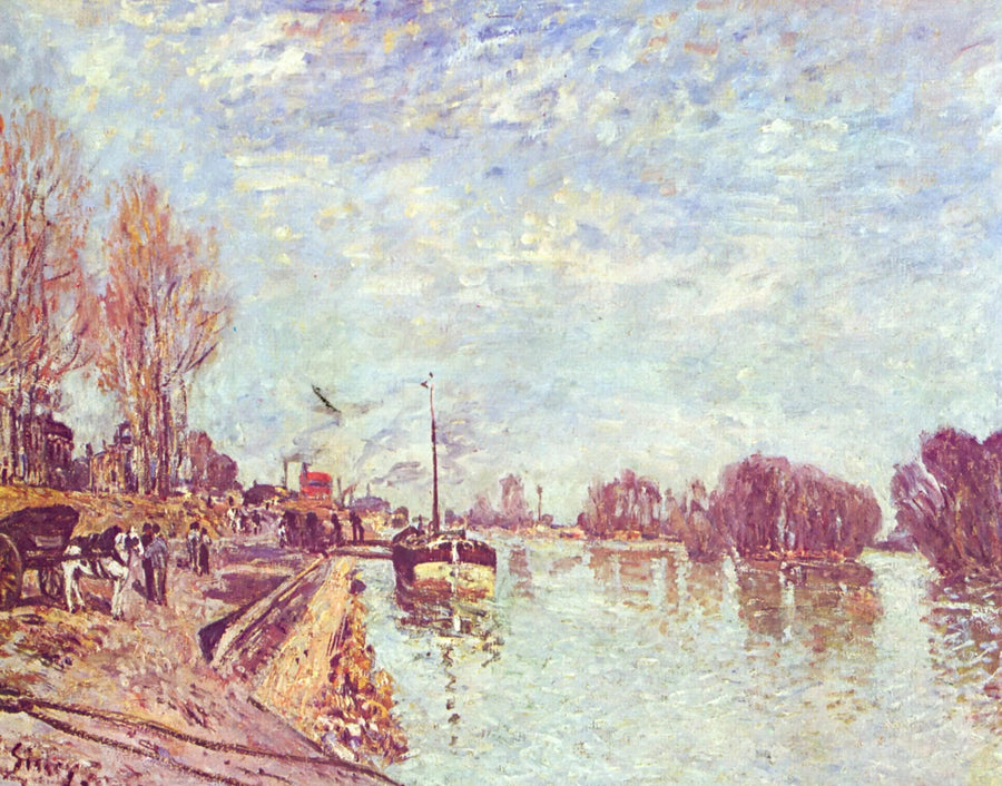 Seinen nær Suresnes - Alfred Sisley