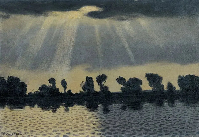 La Seine près des Andelys - Félix Vallotton