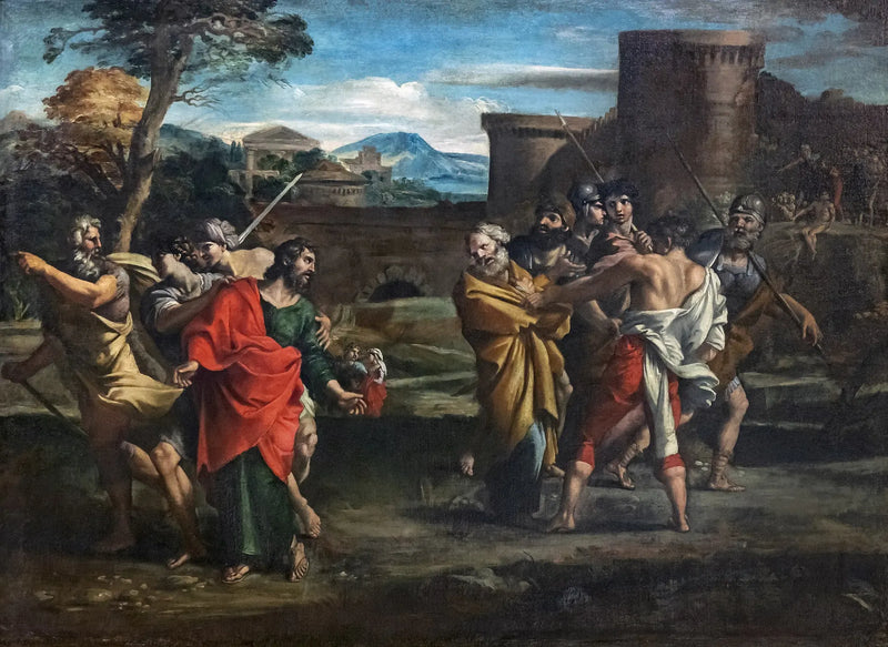 Saint Pierre og Saint Pauls adskillelse - Giovanni Lanfranco