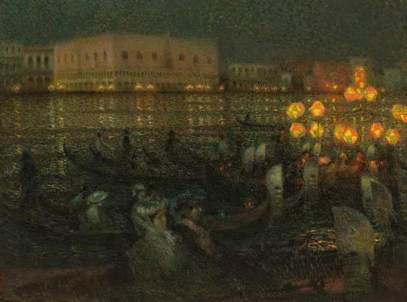 La Sérénade, Venedig - Henri Le Sidaner