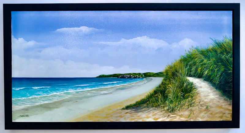 Roen ved Stranden | 120 x 60 cm