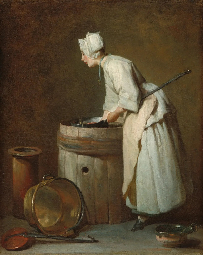 Køkkentjeneren - Jean Siméon Chardin