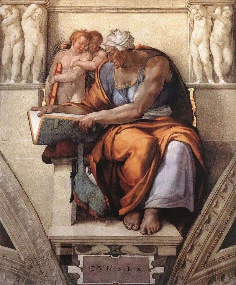 Cumaean Sybil - Michelangelo