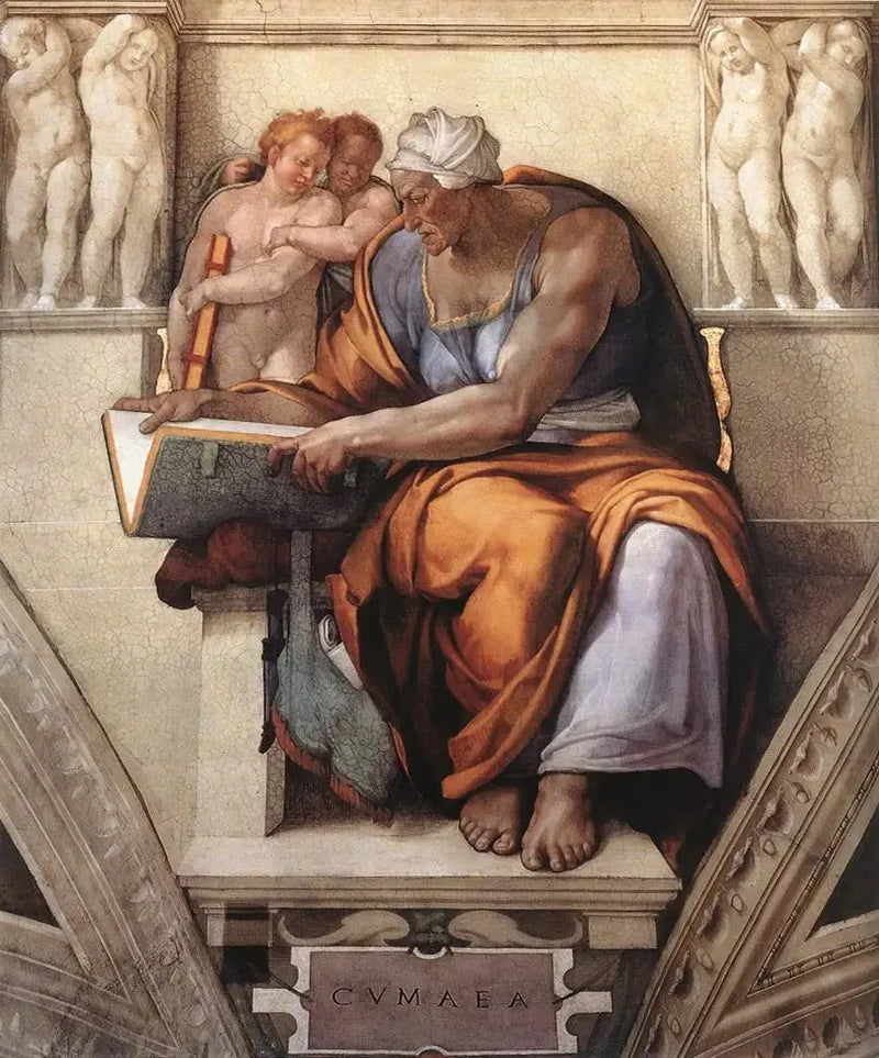 Cumaean Sybil - Michelangelo