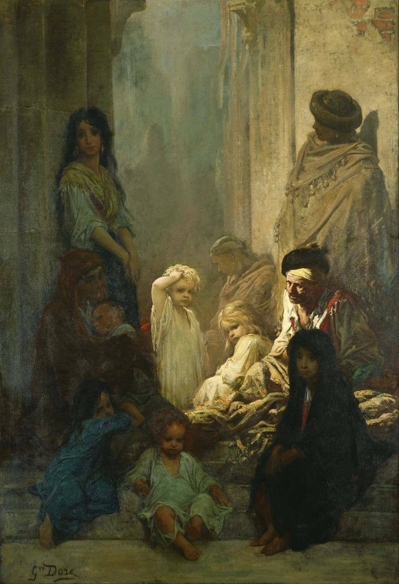 La Siesta, Spaniens erindring - Gustave Doré
