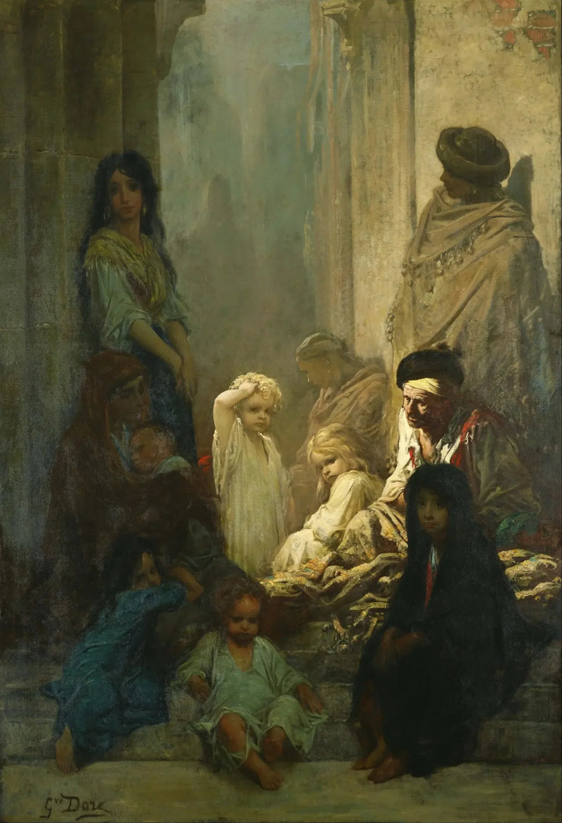 La Siesta, Spaniens erindring - Gustave Doré