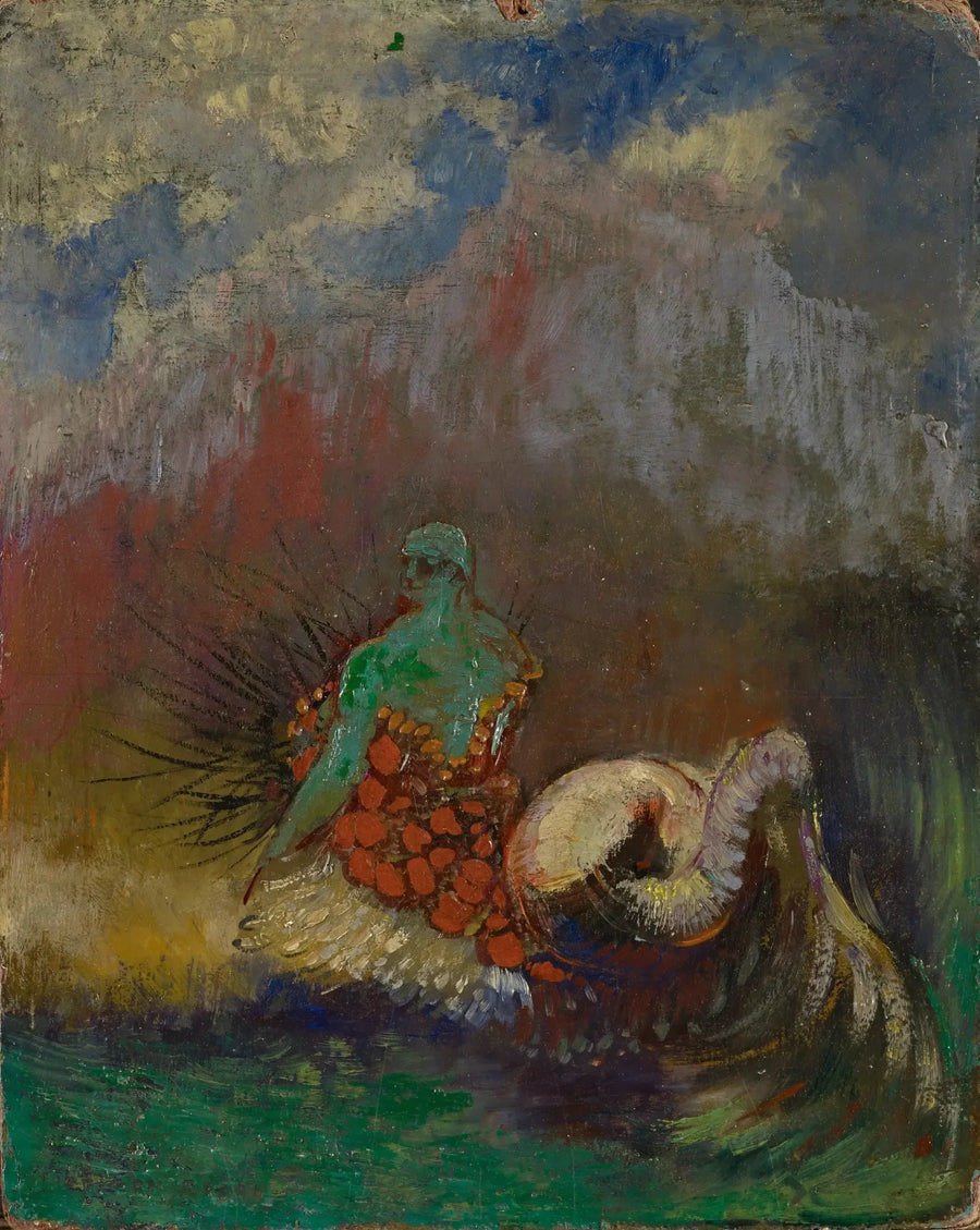 Den Svale - Odilon Redon