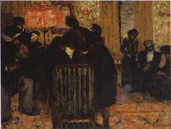 Den musikalske aften - Édouard Vuillard