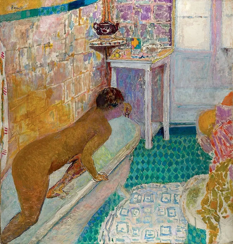 Udflytningen af badekarret - Pierre Bonnard