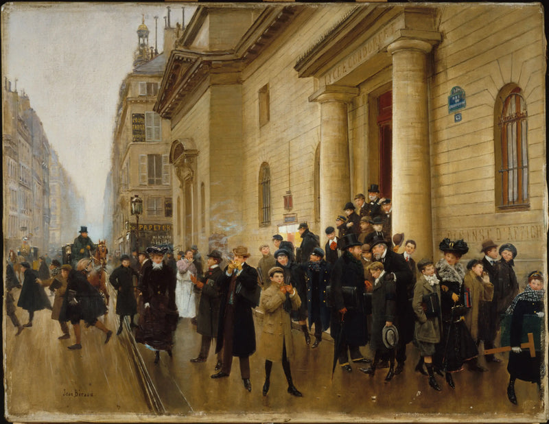 Uddraget fra Condorcet Gymnasium - Jean Béraud