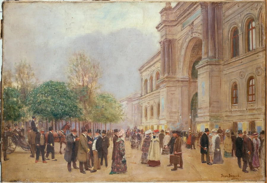 Udstillingen på Industripaladset - Jean Béraud