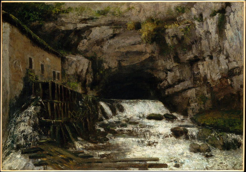Kærlighedens kilde - Gustave Courbet