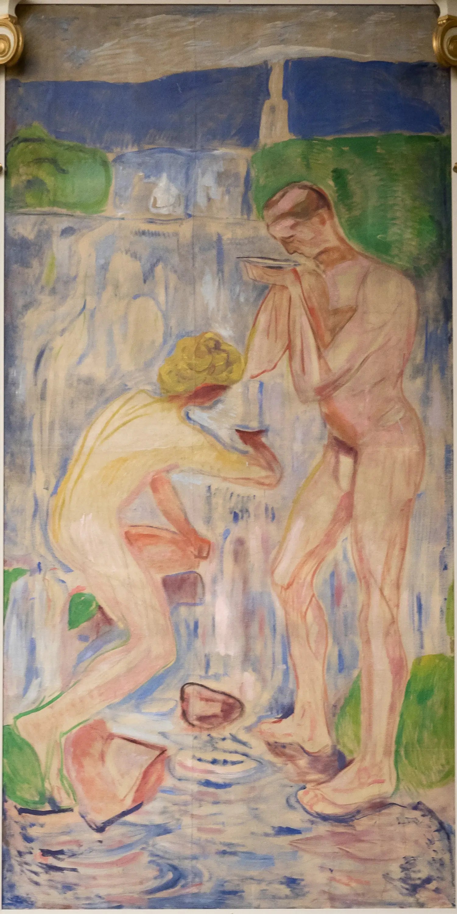 Reproduction du tableau « La Source - Edvard Munch » par Alpha Reproduction en peinture à l’huile