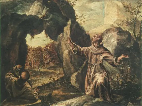 La Stigmatisation de saint François - El Greco image 1 reproduction artisanale de tableau