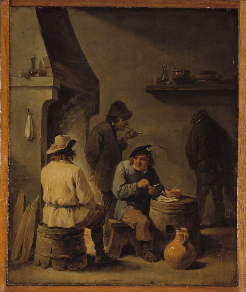 La tabagie - David Teniers den Yngre