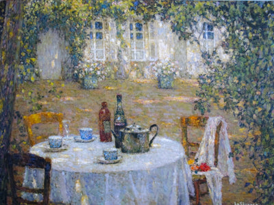 La Table au soleil - Henri Le Sidaner - Alpha Reproduction
