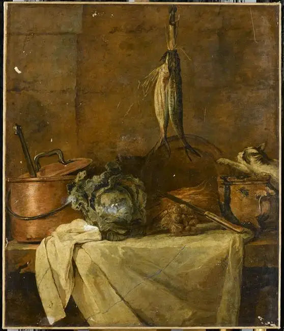 Køkkenbord - Jean Siméon Chardin