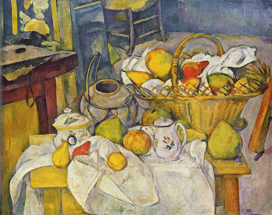 Køkkenbordet - Paul Cézanne