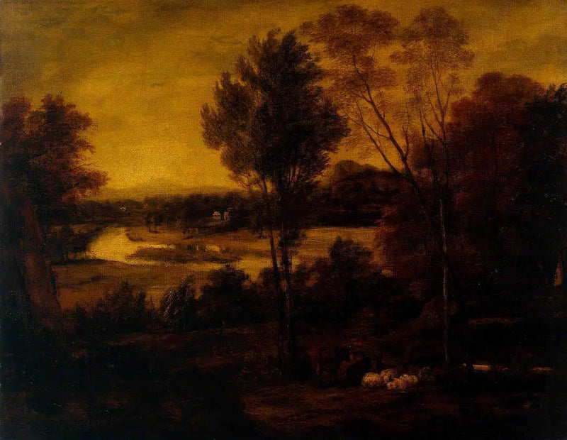 The Thames fra Richmond Hill - Joshua Reynolds