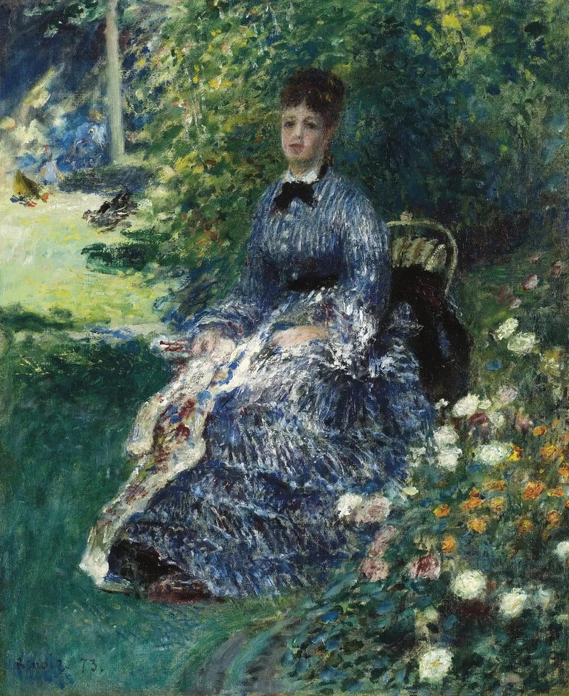 Gobelinet i parken - Pierre-Auguste Renoir
