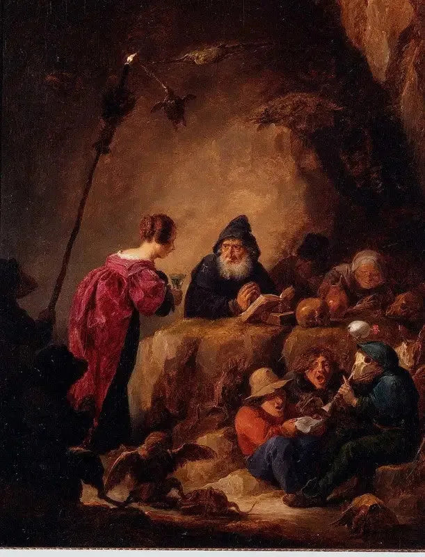 Fristelsen af den hellige Antonius - David Teniers den Yngre