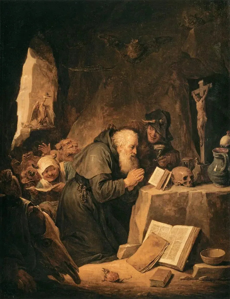 Fristelsen for den hellige Antonius - David Teniers den Yngre