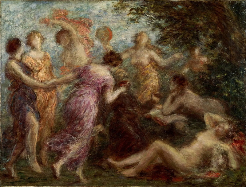 Saint Antonius' Frist - Henri Fantin-Latour