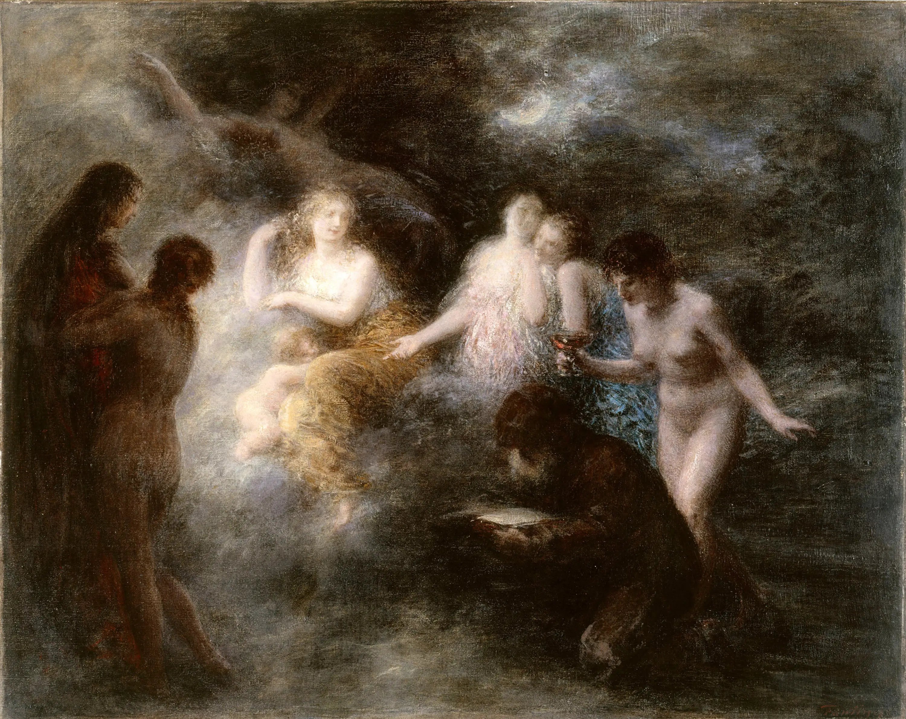 La Tentation de saint Antoine - Henri Fantin-Latour - Alpha Reproduction