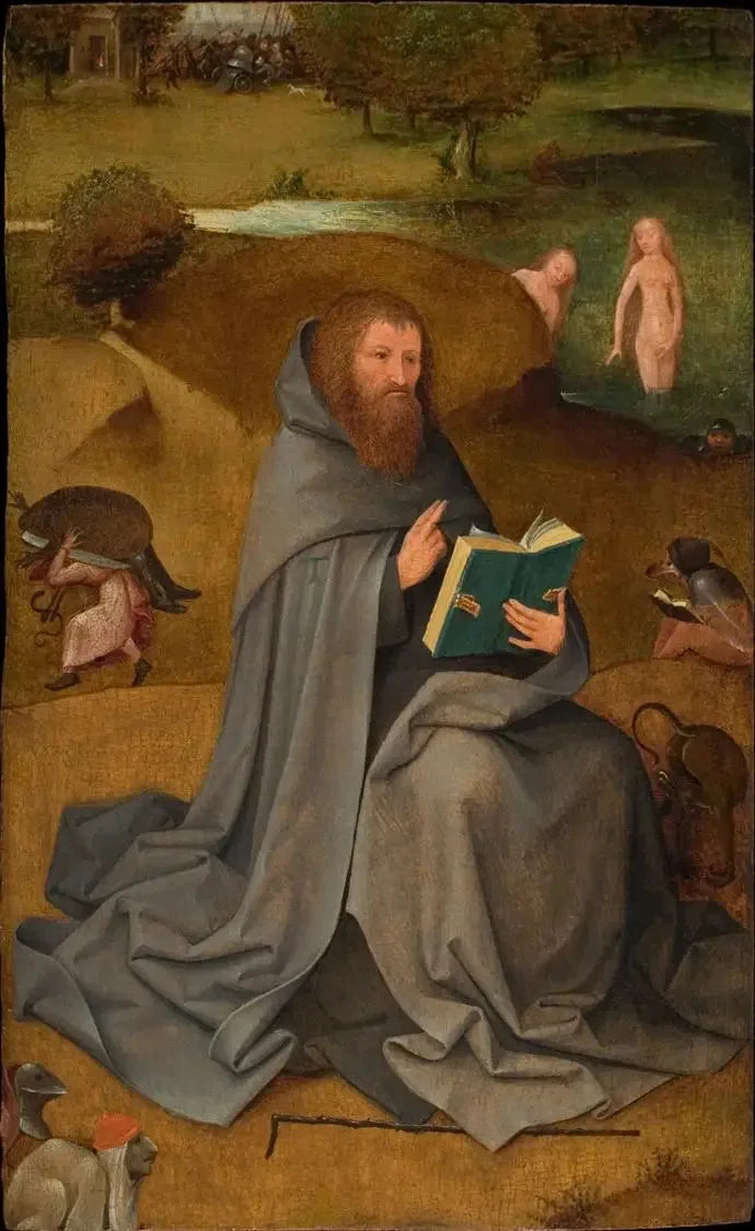 Sankt Antonii fristelse. - Hieronymus Bosch