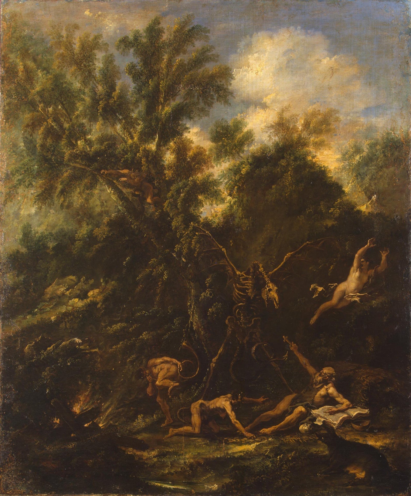 La Tentation de saint Antoine - Sebastiano Ricci - Alpha Reproduction