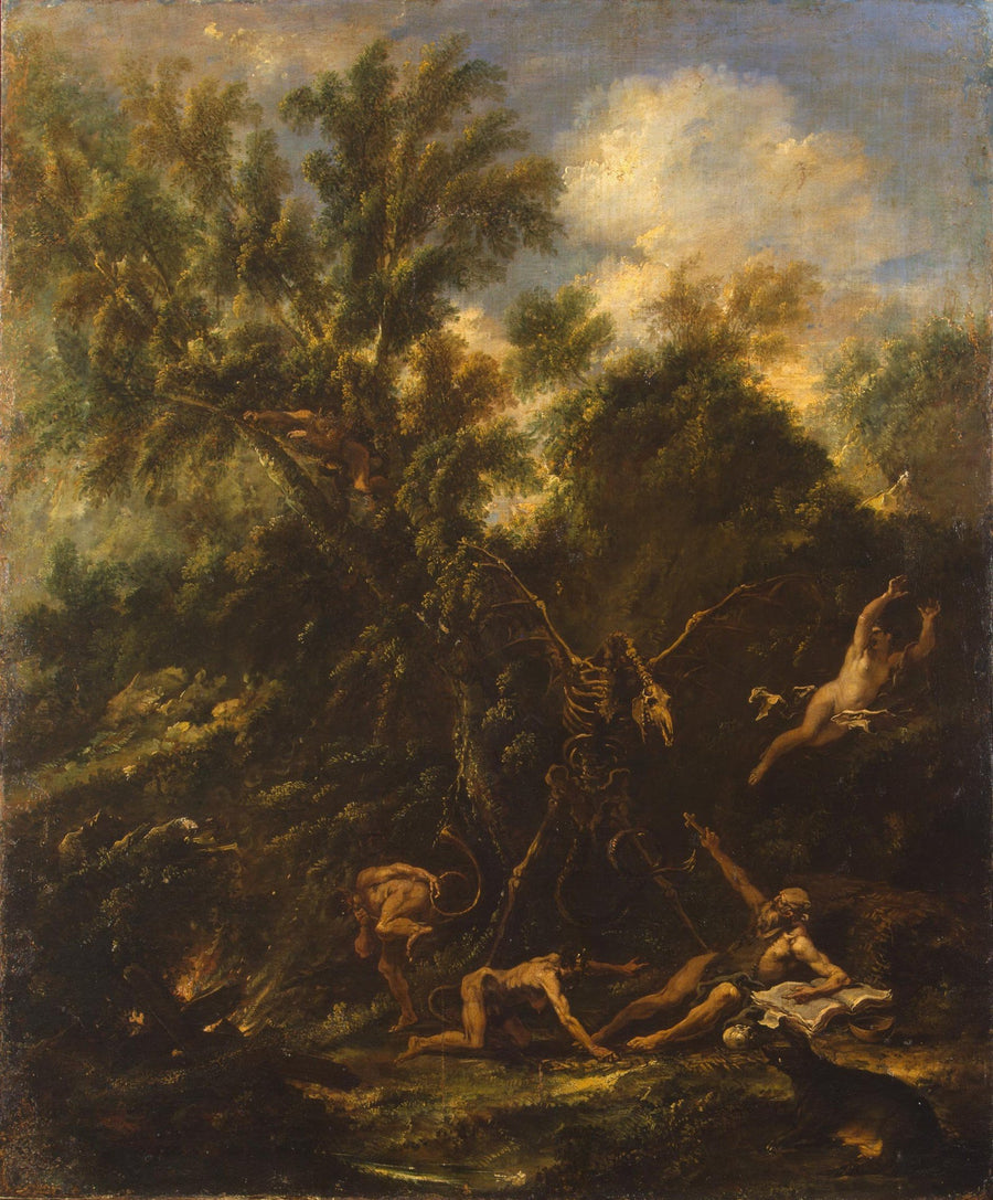 Saint Antonius' Fristelse - Sebastiano Ricci