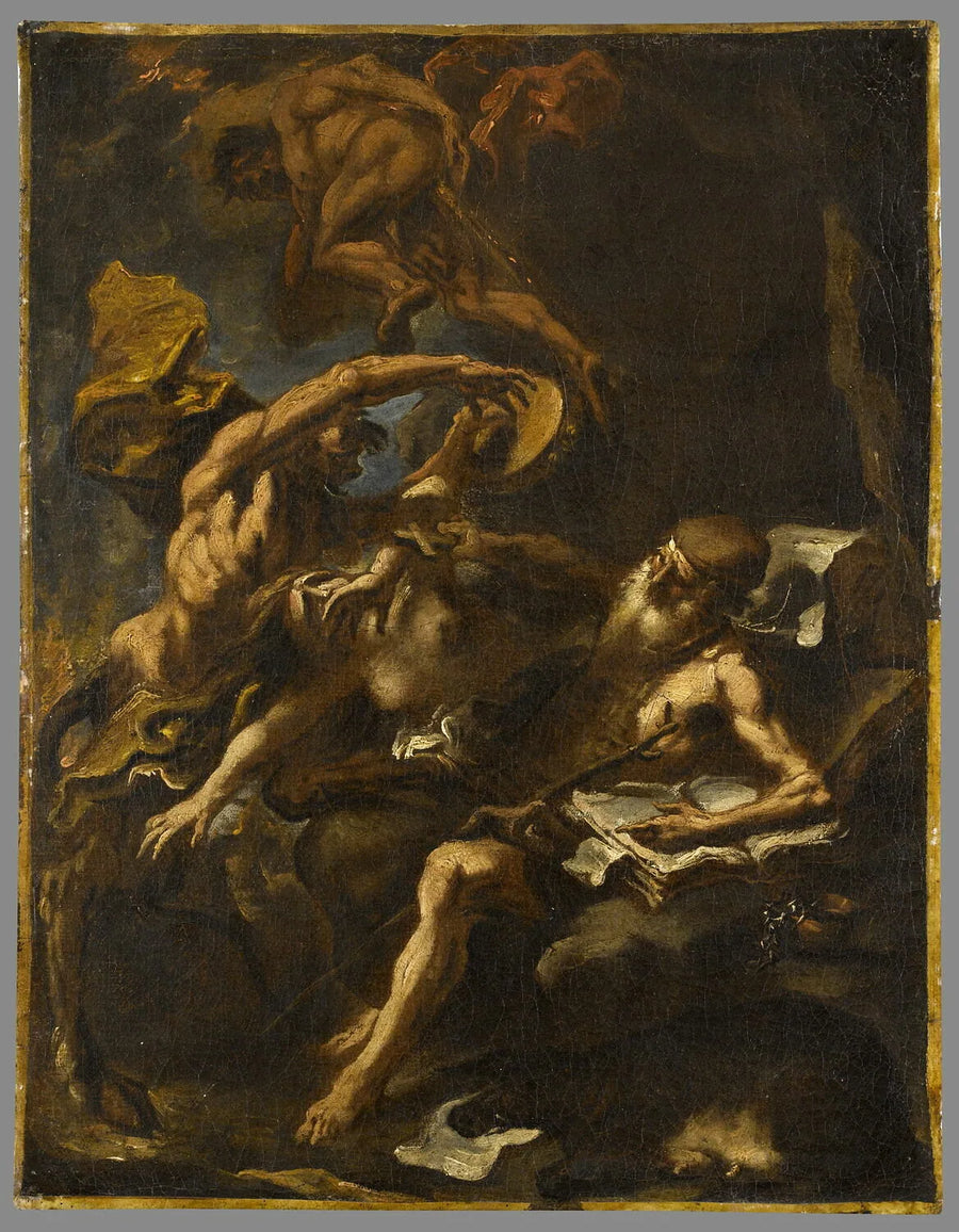Saint Antoines Fristelse - Sebastiano Ricci