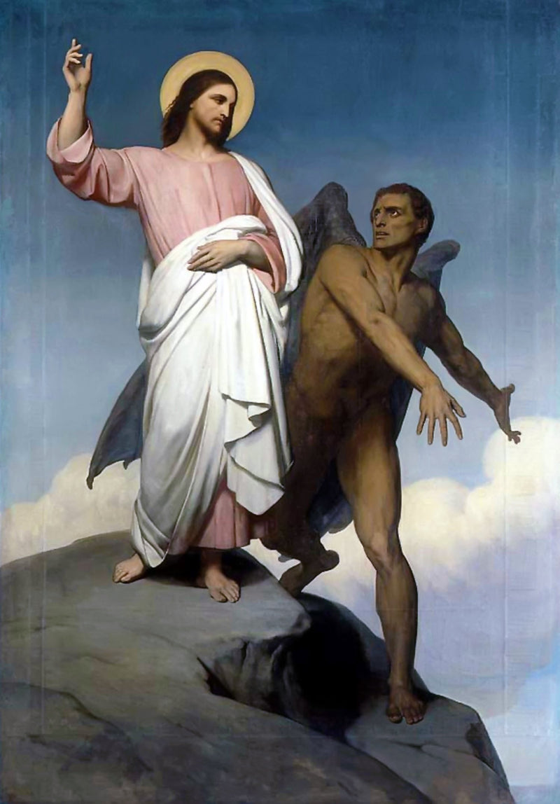 Kristi Fristelse - Ary Scheffer