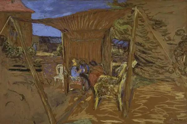 La tente - Édouard Vuillard