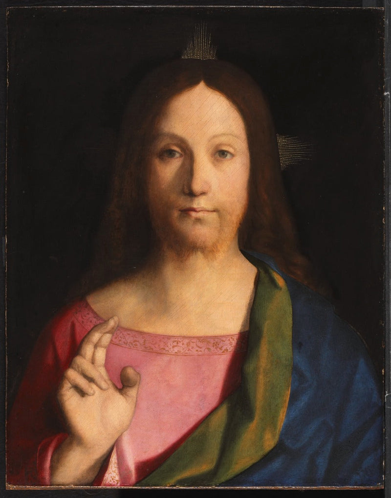 Kristi hoved - Giovanni Bellini