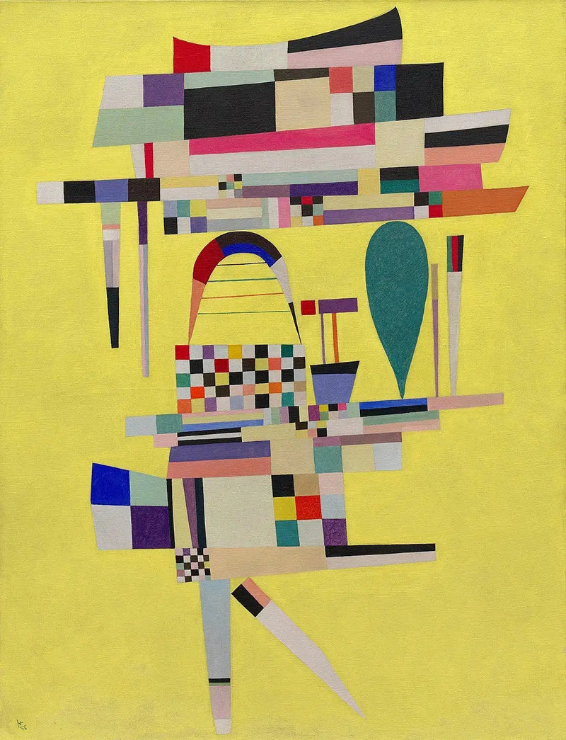 Det Gule Lærred - Vassily Kandinsky