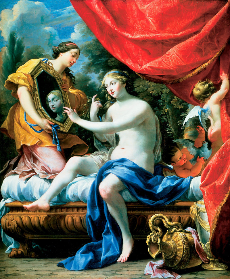 Venus' Toilet - Simon Vouet
