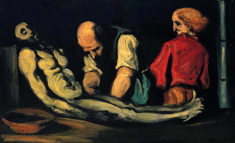 Den begravelsestvæt - Paul Cézanne