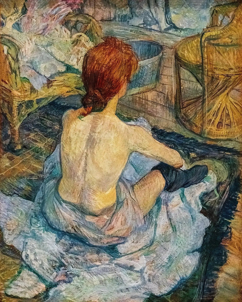 Toilettet - Henri de Toulouse-Lautrec