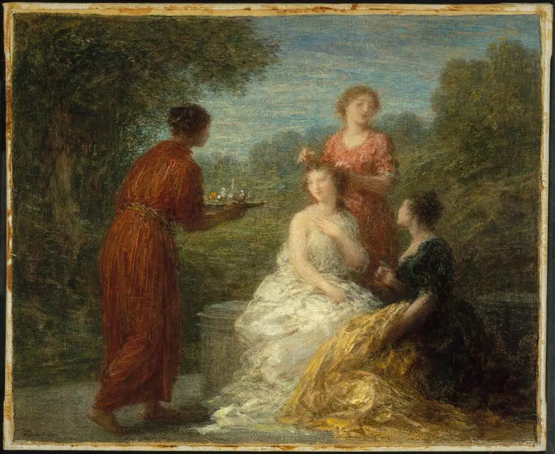 Badeværelset - Henri Fantin-Latour