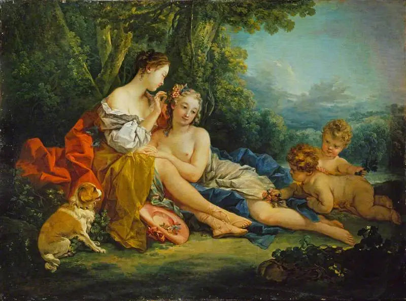 Den pastorale toilette - François Boucher