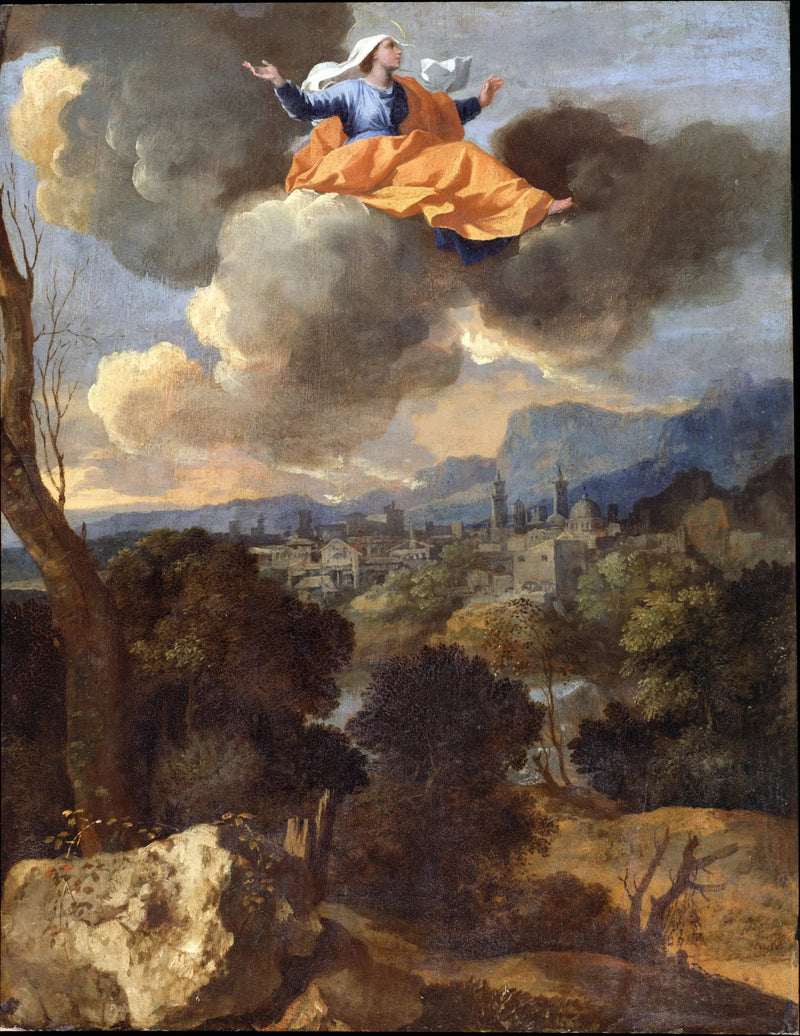 Den mirakuløse helbredelse af Santa Rita af Cascia - Nicolas Poussin