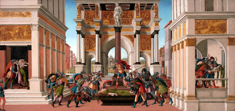 Tragedien om Lucretia - Sandro Botticelli