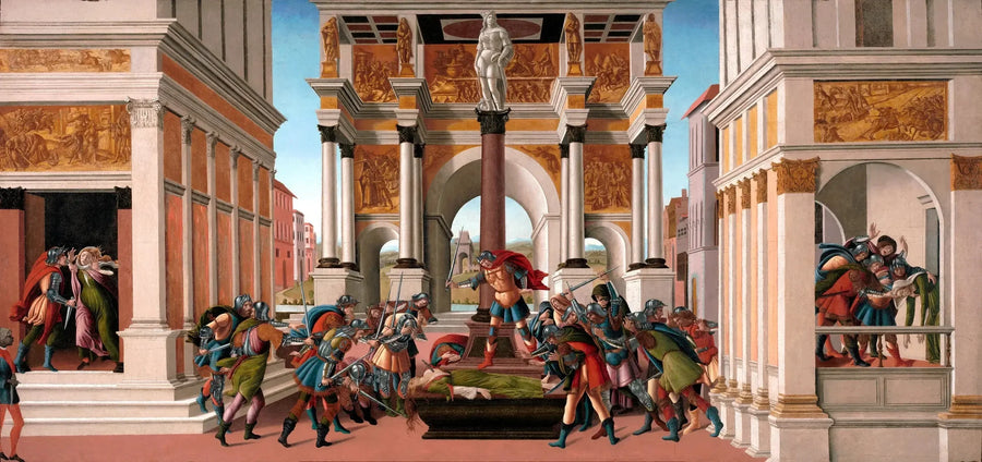 Tragedien om Lucretia - Sandro Botticelli